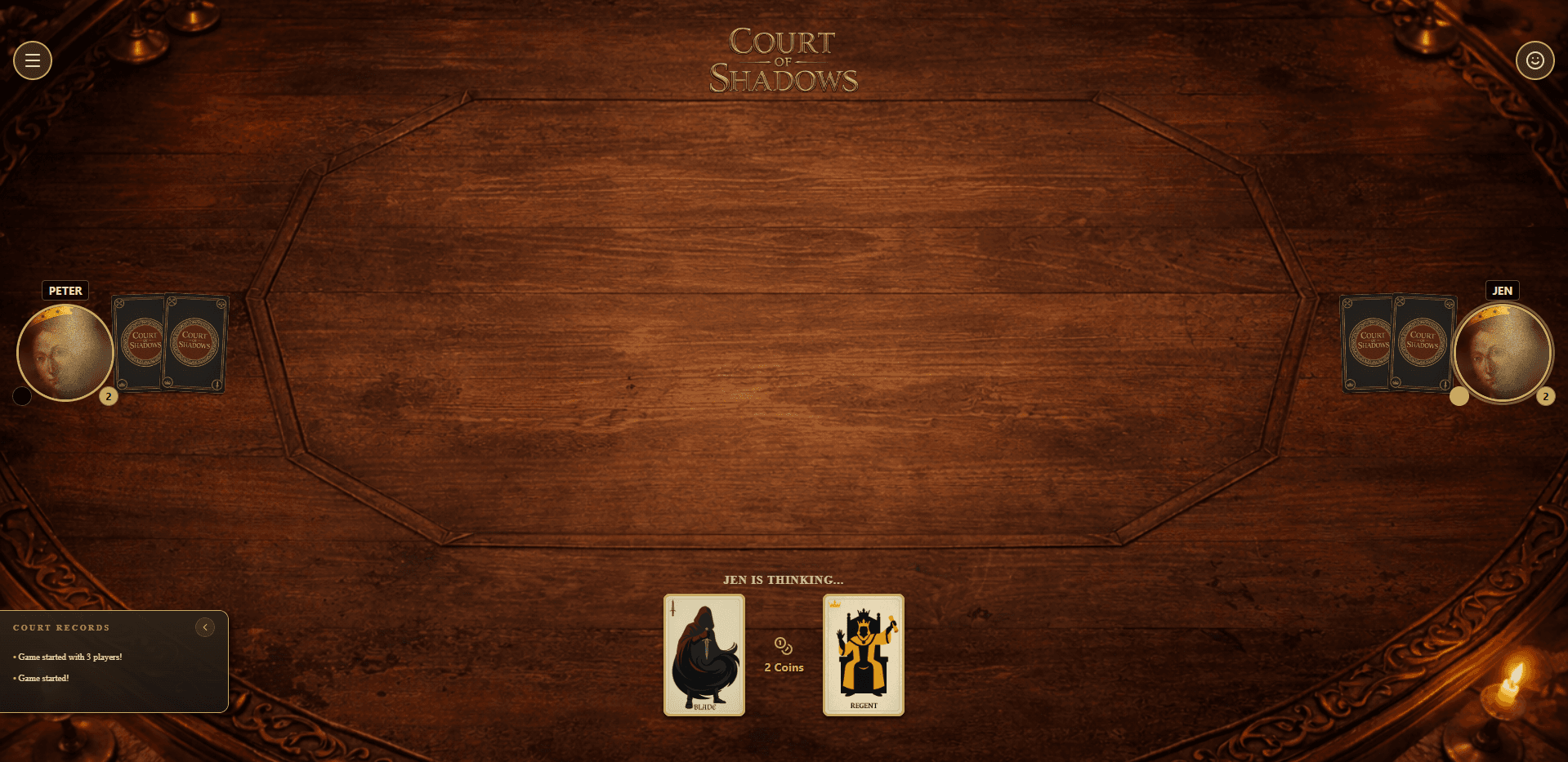 Court of Shadows Gameplay